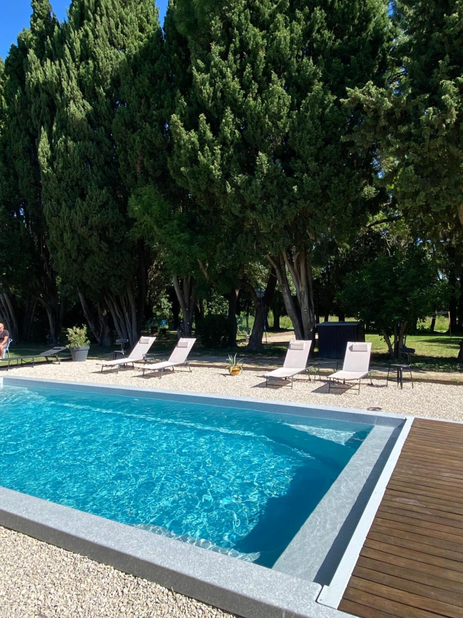 Chambre D'Hotes Les Cypres De L'Ile Avignon Kültér fotó